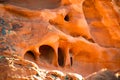 Red rock sandstone in the lake mead national recreation area, Ne Royalty Free Stock Photo