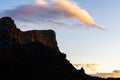 Red Rock Sunset In Sedona Royalty Free Stock Photo