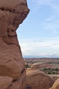 Red rock view Royalty Free Stock Photo