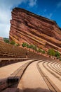 Red Rocks Amphitheater Royalty Free Stock Photo