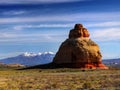 Red Rocks, Arches National Park, Utah Royalty Free Stock Photo