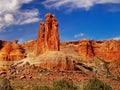 Red Rocks, Arches National Park, Utah Royalty Free Stock Photo