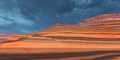 Red rocks and blue sky