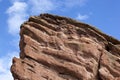 Red Rocks in Colorado Royalty Free Stock Photo