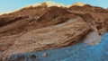 The red rocks at Death Valley National Park at Mosaic Canyon Royalty Free Stock Photo