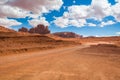 Red rocks of Monument Valley.