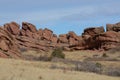 Red Rocks Park Colorado Royalty Free Stock Photo