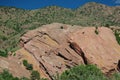Red Rocks Park in Colorado Royalty Free Stock Photo