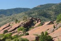 Red Rocks Park Morrison Colorado Royalty Free Stock Photo