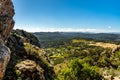 Red rocks of roquebrune sur argens, france