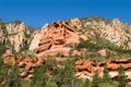 Red Rocks scenic view in Sedona Royalty Free Stock Photo