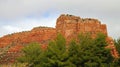 Red Rocks of Sedona, Arizona on a sunny day