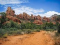 Red Rocks in Sedona Arizona Royalty Free Stock Photo