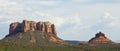 The Red Rocks of Sedona - panorama Royalty Free Stock Photo