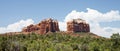 The Red Rocks of Sedona - panorama Royalty Free Stock Photo