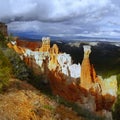 Hoodoos Bryce Canyon National Park Sunrise, Utah Royalty Free Stock Photo