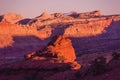 Red Rocks Sunset Scenery Royalty Free Stock Photo