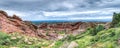 Red Rocks Theater Colorado Royalty Free Stock Photo