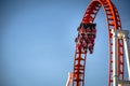 Red rollercoaster