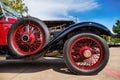 Red 1923 Rolls-Royce Silver Ghost Piccadilly Classic Car Royalty Free Stock Photo