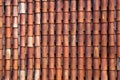 Red roof tiles Royalty Free Stock Photo