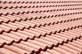 Red roof tiles Royalty Free Stock Photo