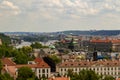 Red Roofline in Praque, Royalty Free Stock Photo