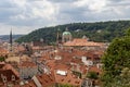 Red Roofline in Praque, Royalty Free Stock Photo