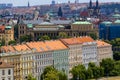 Red Roofline in Praque, Royalty Free Stock Photo