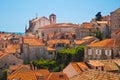 Red roofs of Dubrovnik Royalty Free Stock Photo