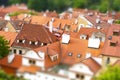 Red roofs of Prague, Czech Republic Royalty Free Stock Photo