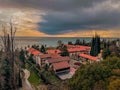 red roofs