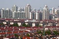 Red roofs of Shanghai Royalty Free Stock Photo