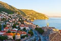 Red Roofs in Unesco Heritage Dubrovnik Royalty Free Stock Photo