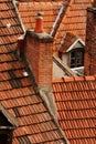 Red rooftops Royalty Free Stock Photo