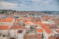 Red rooftops at Croation town Trogir