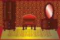 Red room Royalty Free Stock Photo