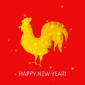 Red Rooster Happy New Year