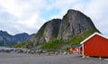 Red Rorbuer on Lofoten, Norwary