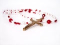 Red Rosary 3 Royalty Free Stock Photo