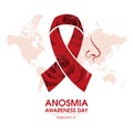 Anosmia Awareness Day vector