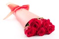 Red rose bouquet Royalty Free Stock Photo