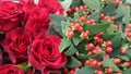Red rose bouquet Royalty Free Stock Photo