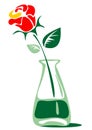 Red rose Royalty Free Stock Photo