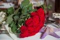 Red roses flowers with valentine festival and beautiful blur bouquet background . 8 marc . Very beautiful Red roses flowers . Soft Royalty Free Stock Photo