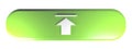 Red rounded rectangle UPLOAD - 3D rendering illustration Royalty Free Stock Photo