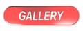 Red rounded rectangle push button GALLERY - 3D rendering Royalty Free Stock Photo