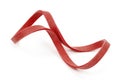 Red Rubber Band Royalty Free Stock Photo