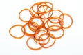 Red Rubber Band Royalty Free Stock Photo