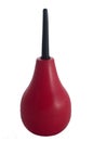 Red rubber pear (enema).